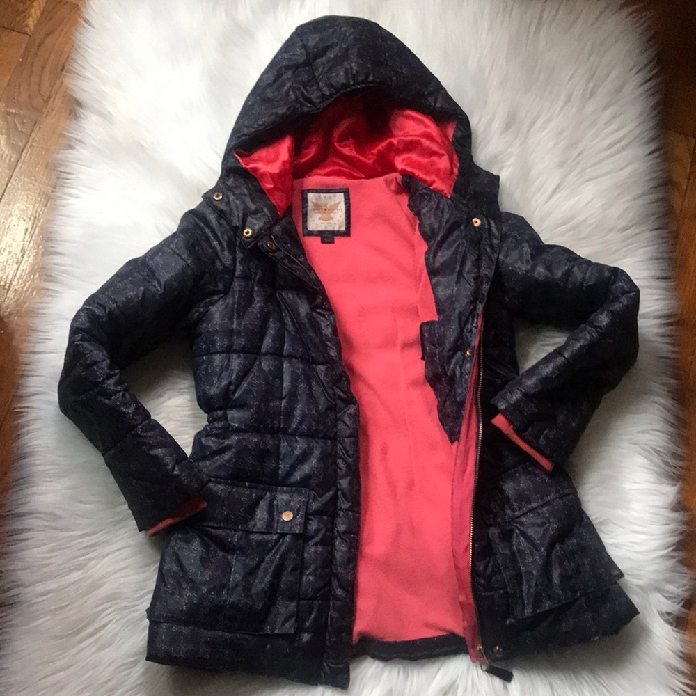 Tommy Hilfiger Girl’s Houndstooth Coat